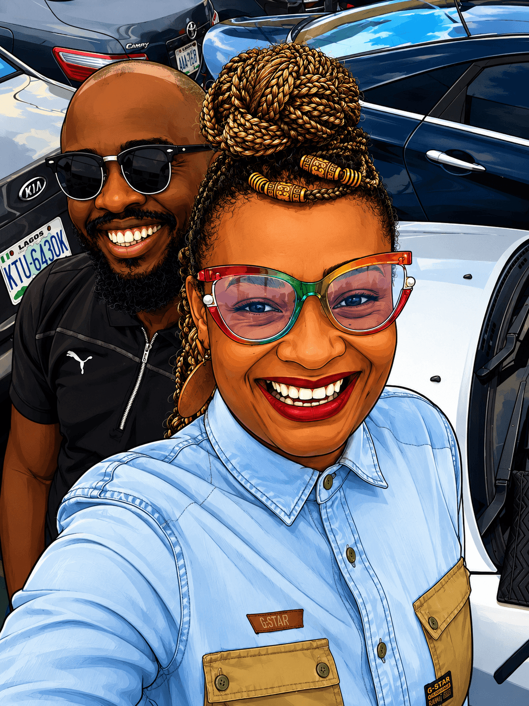 Olivia and Iyanu Pre-wedding